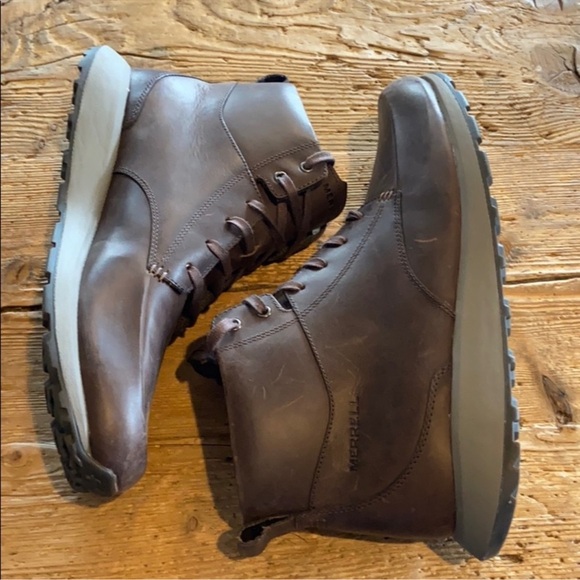 MERRELL MENS ASHFORD CHUKKA
LACE UP HIKING BOOT BROWN
ESPRESSO SZ 13 - Picture 7 of 7